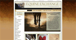 Desktop Screenshot of equineexchangestore.com